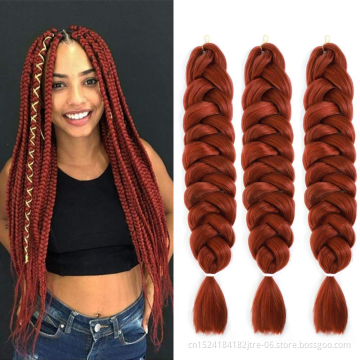 expression 3x 52 synthetic crochet kinky ultra braid hair, impression ultra braid yaki synthetic hair extension for braiding